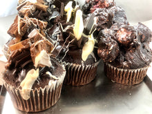 Load image into Gallery viewer, Chocolate Muffins - Mud, Rocky Road and Mars Bar
