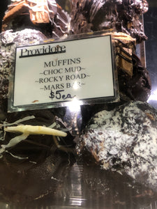 Chocolate Muffins - Mud, Rocky Road and Mars Bar