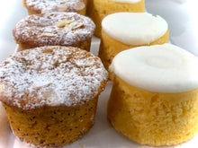 Load image into Gallery viewer, Lemon Polenta or Orange and Poppyseed cakes- Gluten Free
